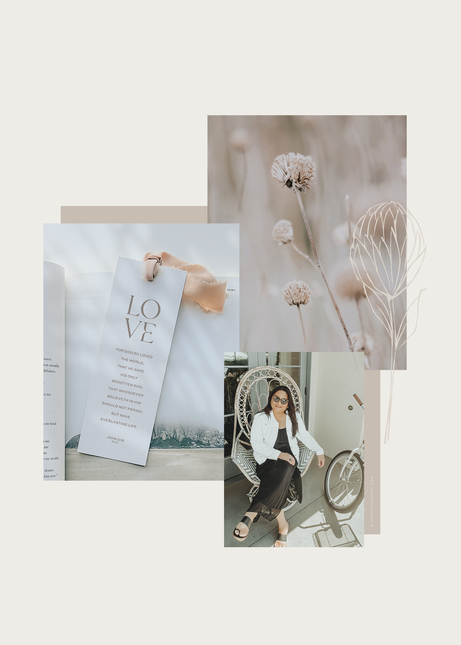Cherith® | Modern Christian Stationery | Bible Verse