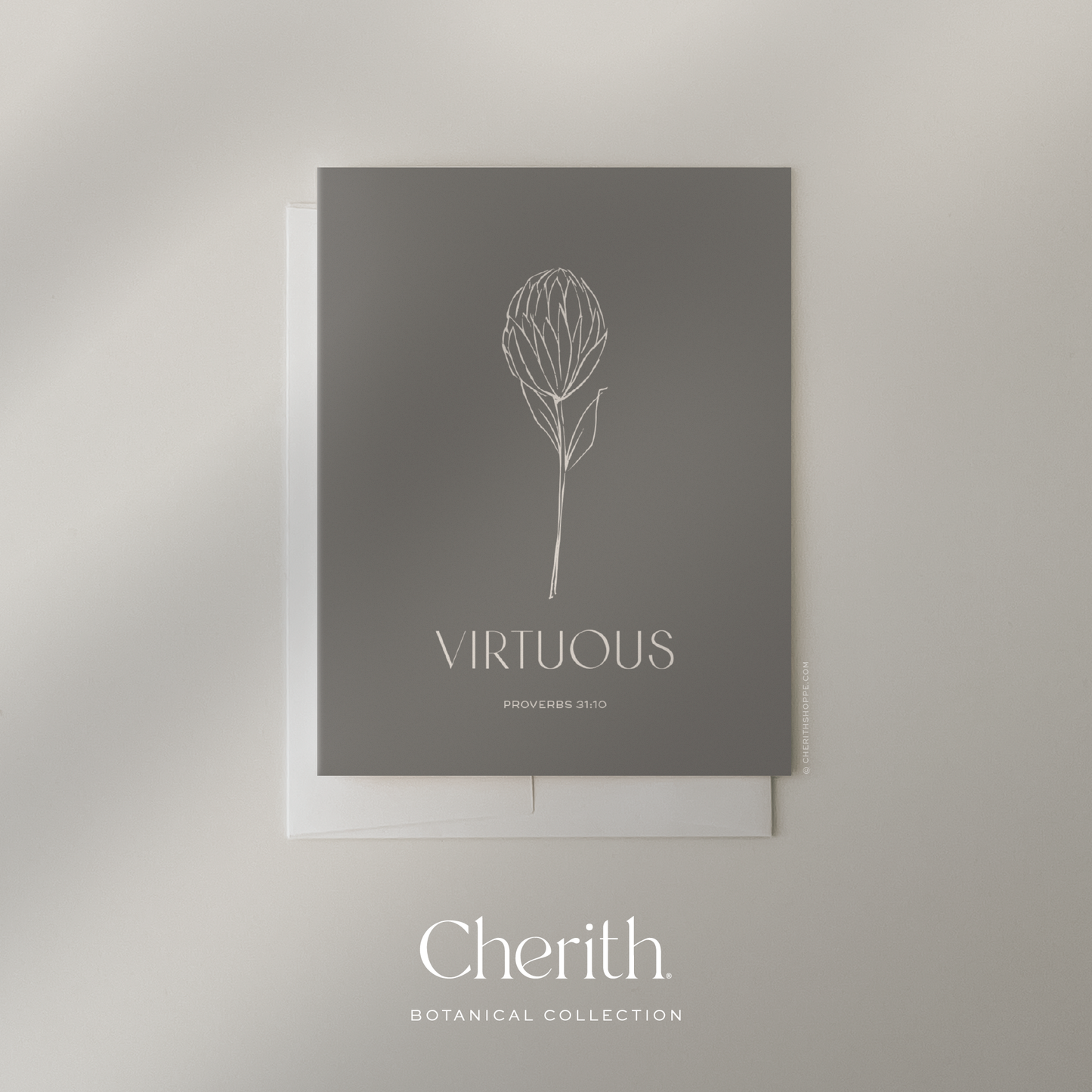 Cherith® | Modern Christian Stationery | Bible Verse | Greeting Card