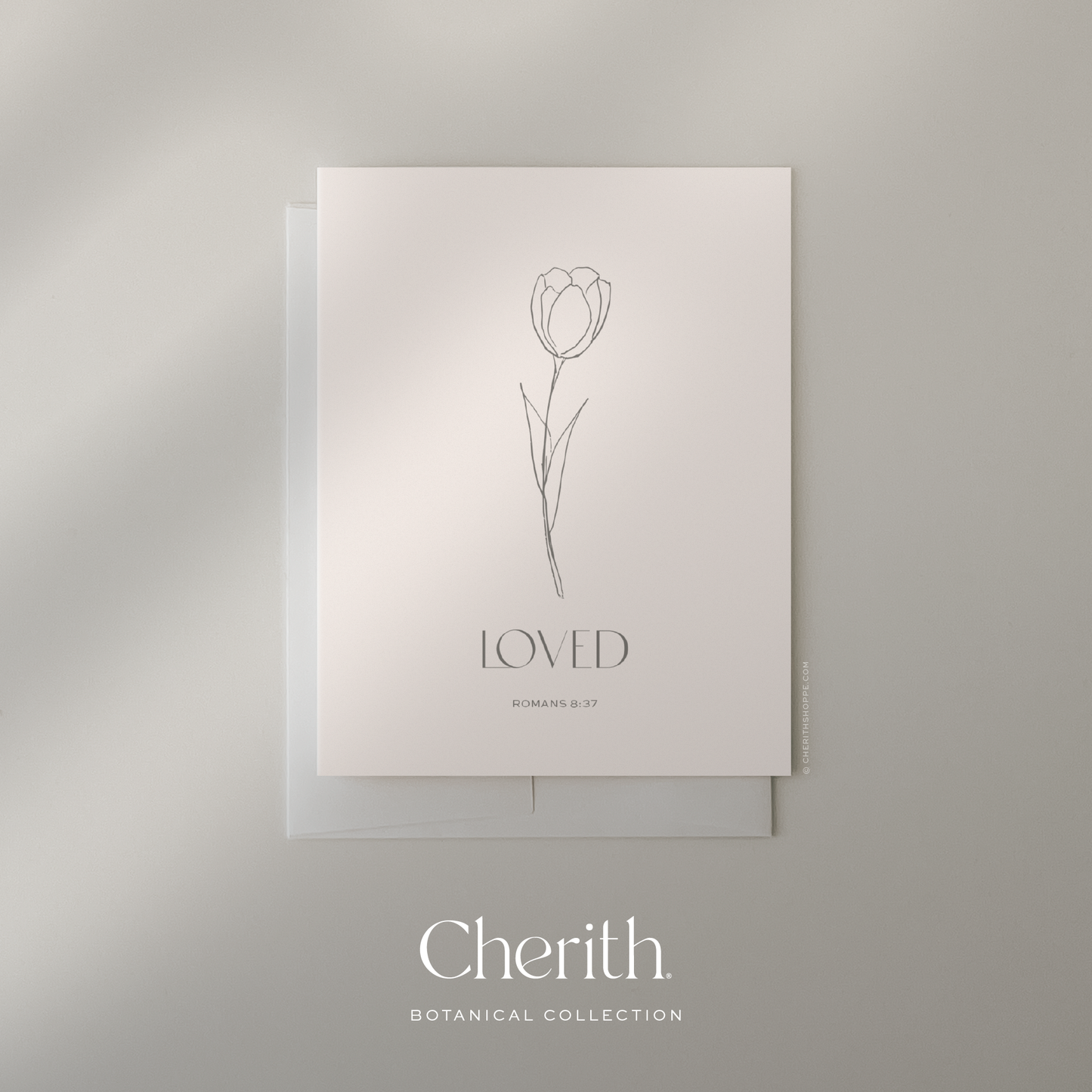 Cherith® | Modern Christian Stationery | Bible Verse | Greeting Card