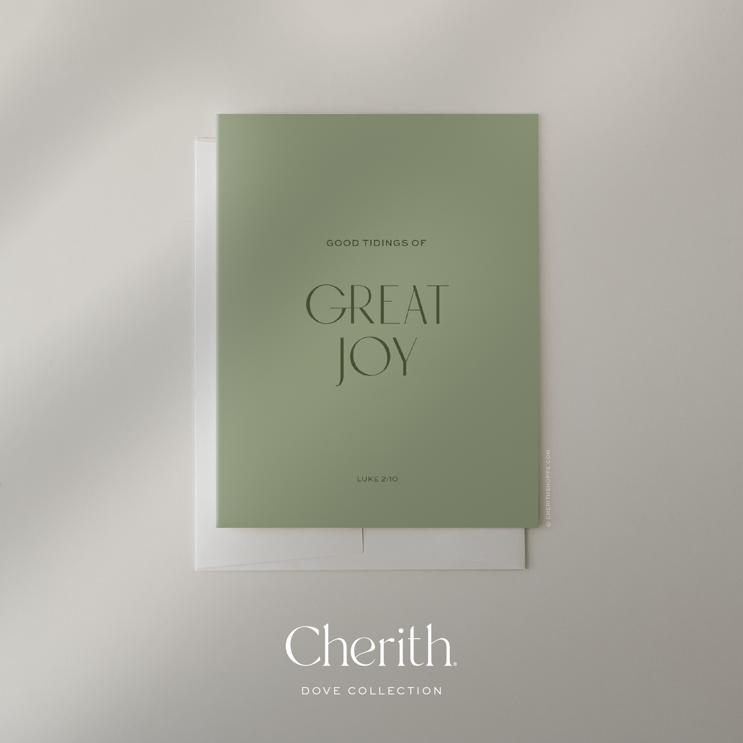 Cherith® | Modern Christian Stationery | Bible Verse | Greeting Card