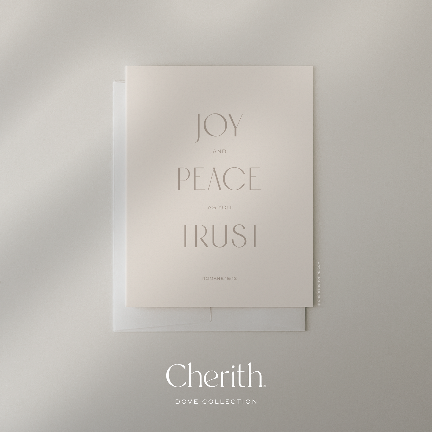 Cherith® | Modern Christian Stationery | Bible Verse | Greeting Card