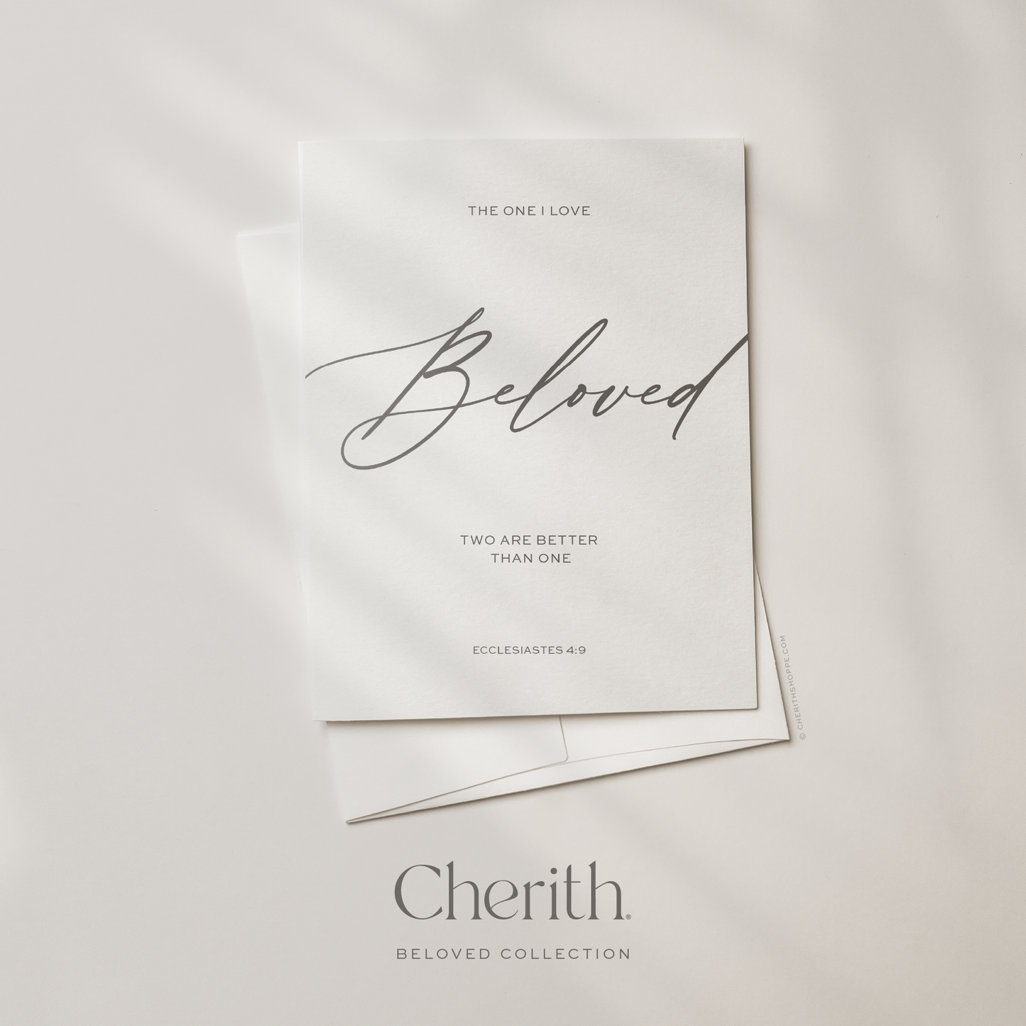 Cherith® | Modern Christian Stationery | Bible Verse | Greeting Card