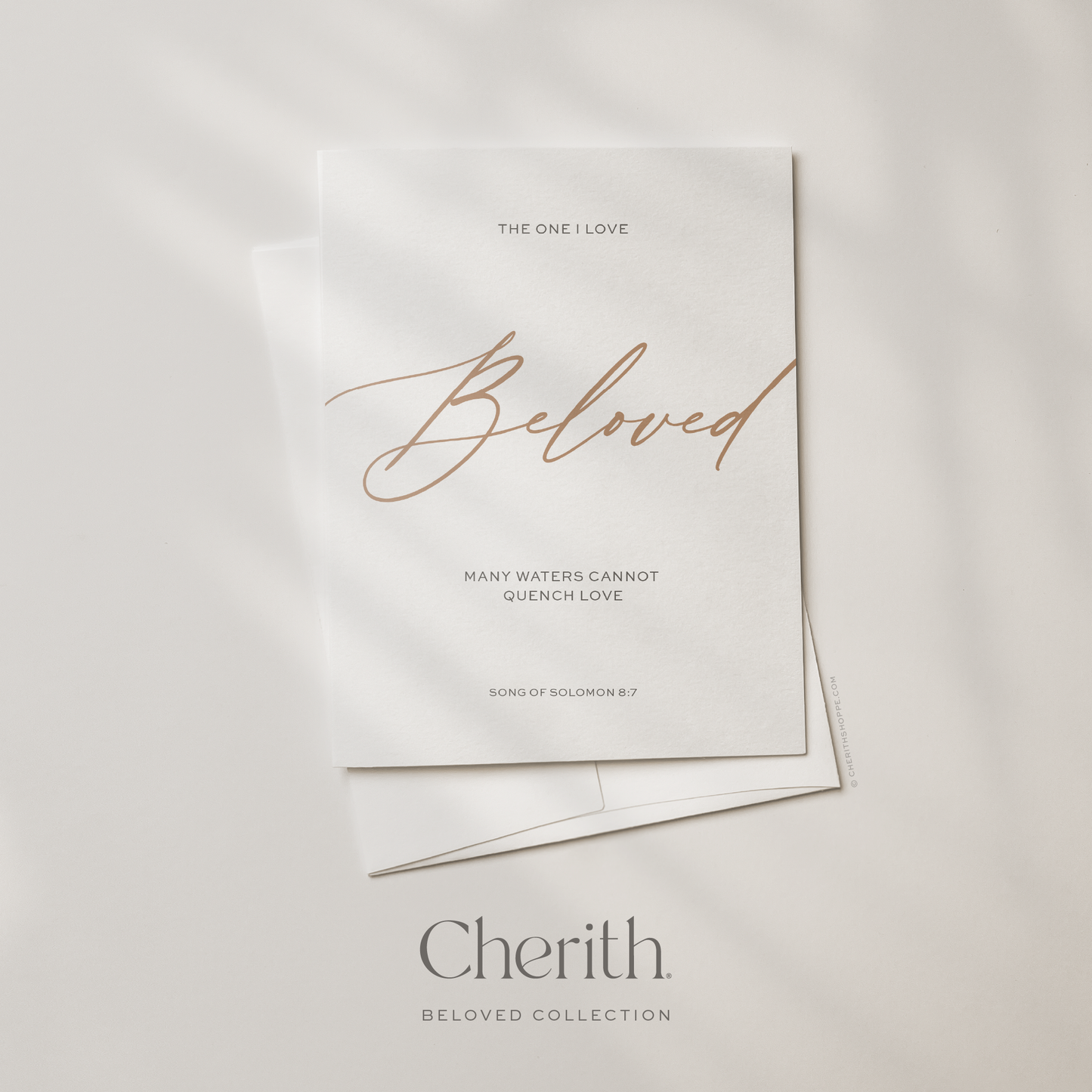 Cherith® | Modern Christian Stationery | Bible Verse | Greeting Card