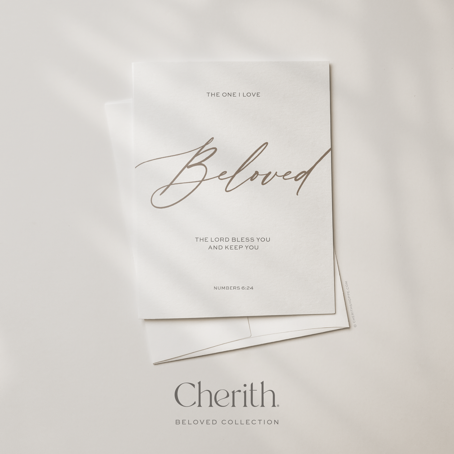 Cherith® | Modern Christian Stationery | Bible Verse | Greeting Card