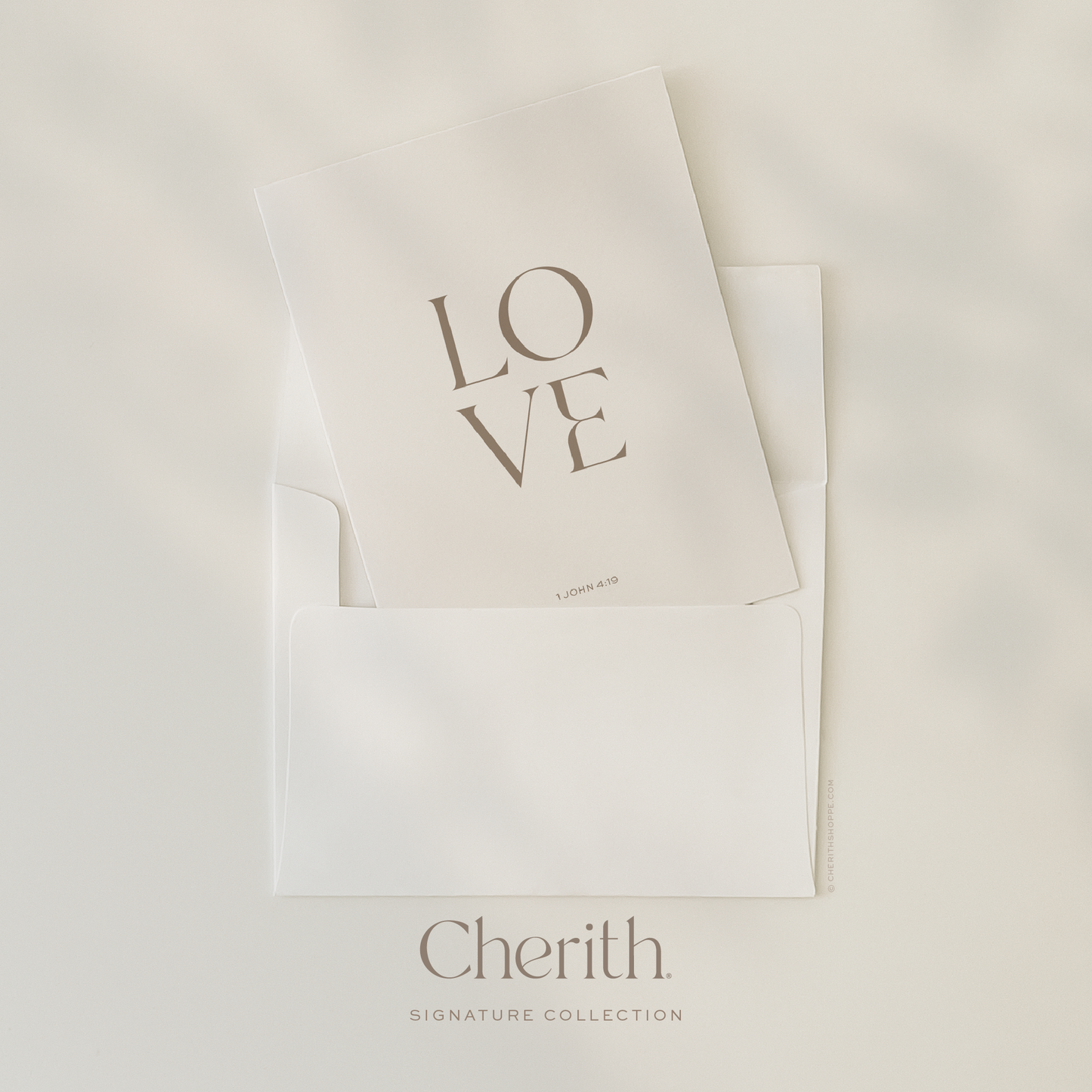 Cherith® | Modern Christian Stationery | Bible Verse | Greeting Card