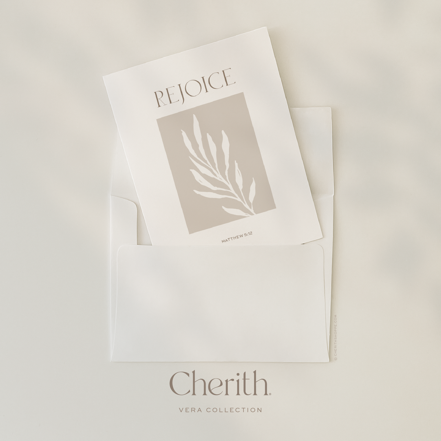 Cherith® | Modern Christian Stationery | Bible Verse | Greeting Card