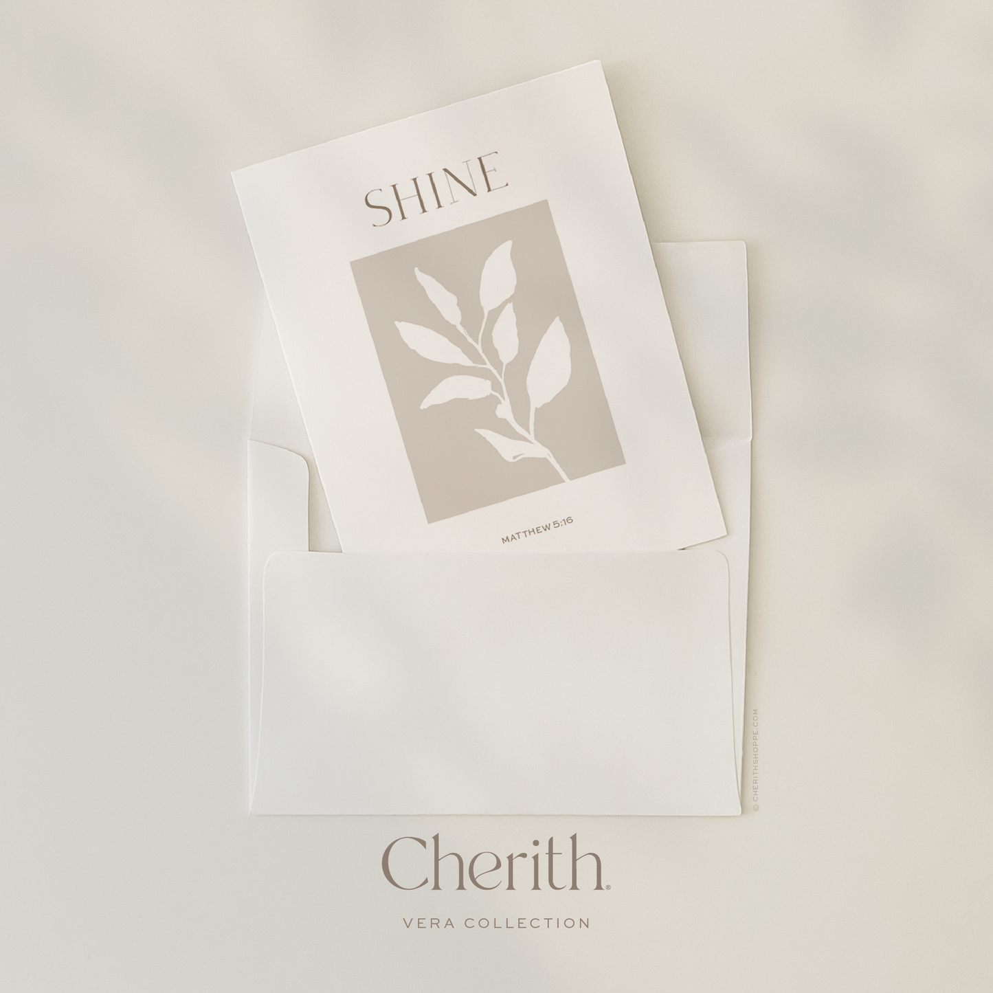 Cherith® | Modern Christian Stationery | Bible Verse | Greeting Card