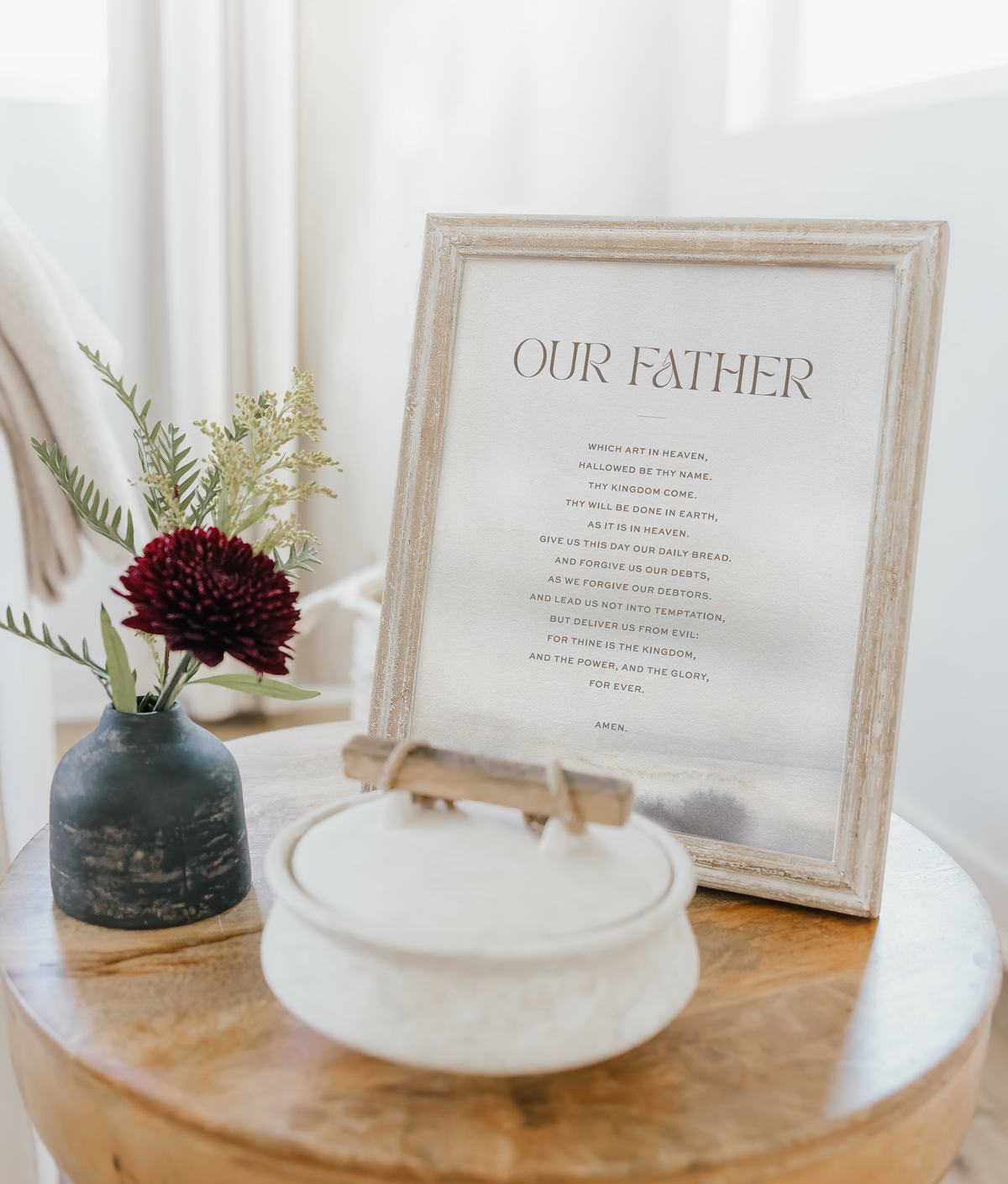 Cherith® Our Father Art Print.