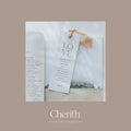 LOVE John 3:16 bookmark with a ribbon resting on a Bible, by Cherith.