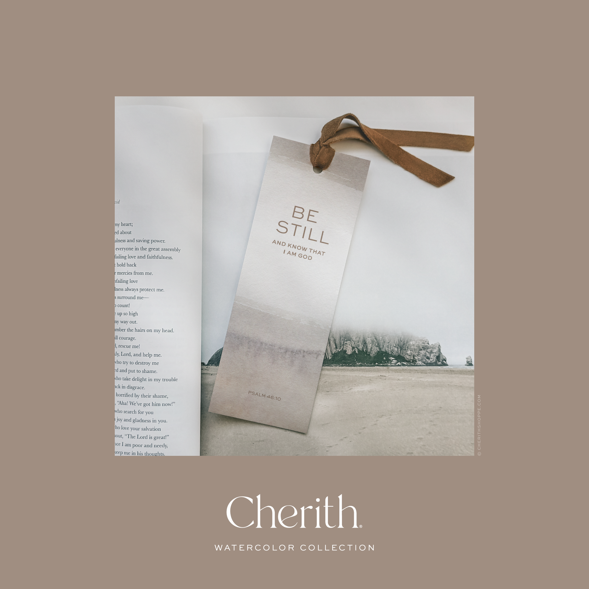 Cherith® | Modern Christian Stationery | Bible Verse | Bookmark