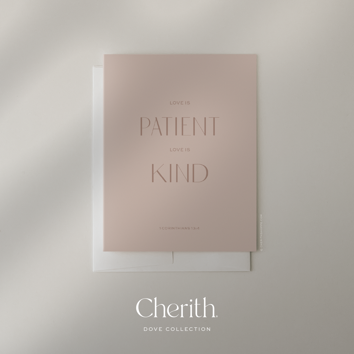 Cherith® | Modern Christian Stationery | Bible Verse | Greeting Card
