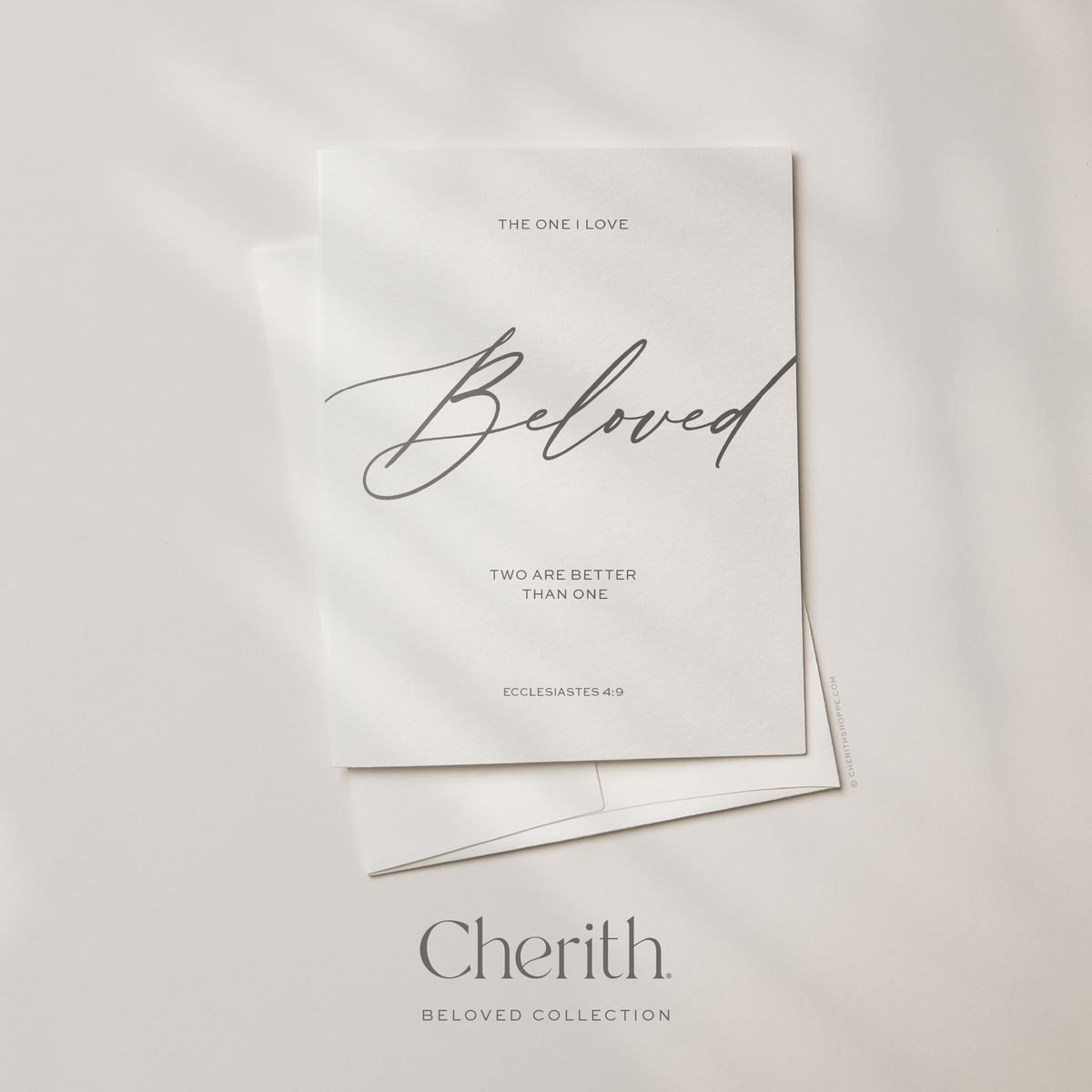 Cherith® | Modern Christian Stationery | Bible Verse | Greeting Card