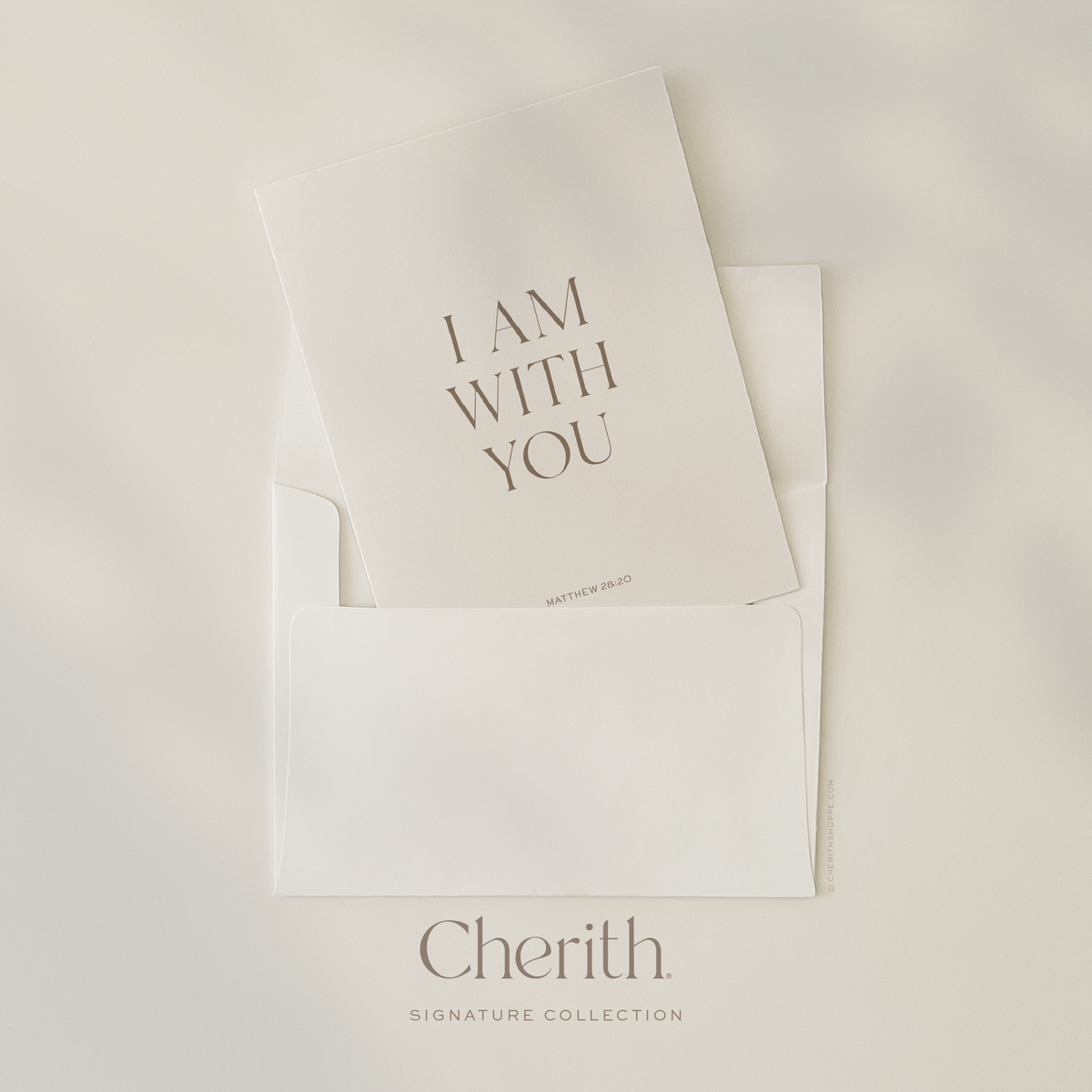 Cherith® | Modern Christian Stationery | Bible Verse | Greeting Card