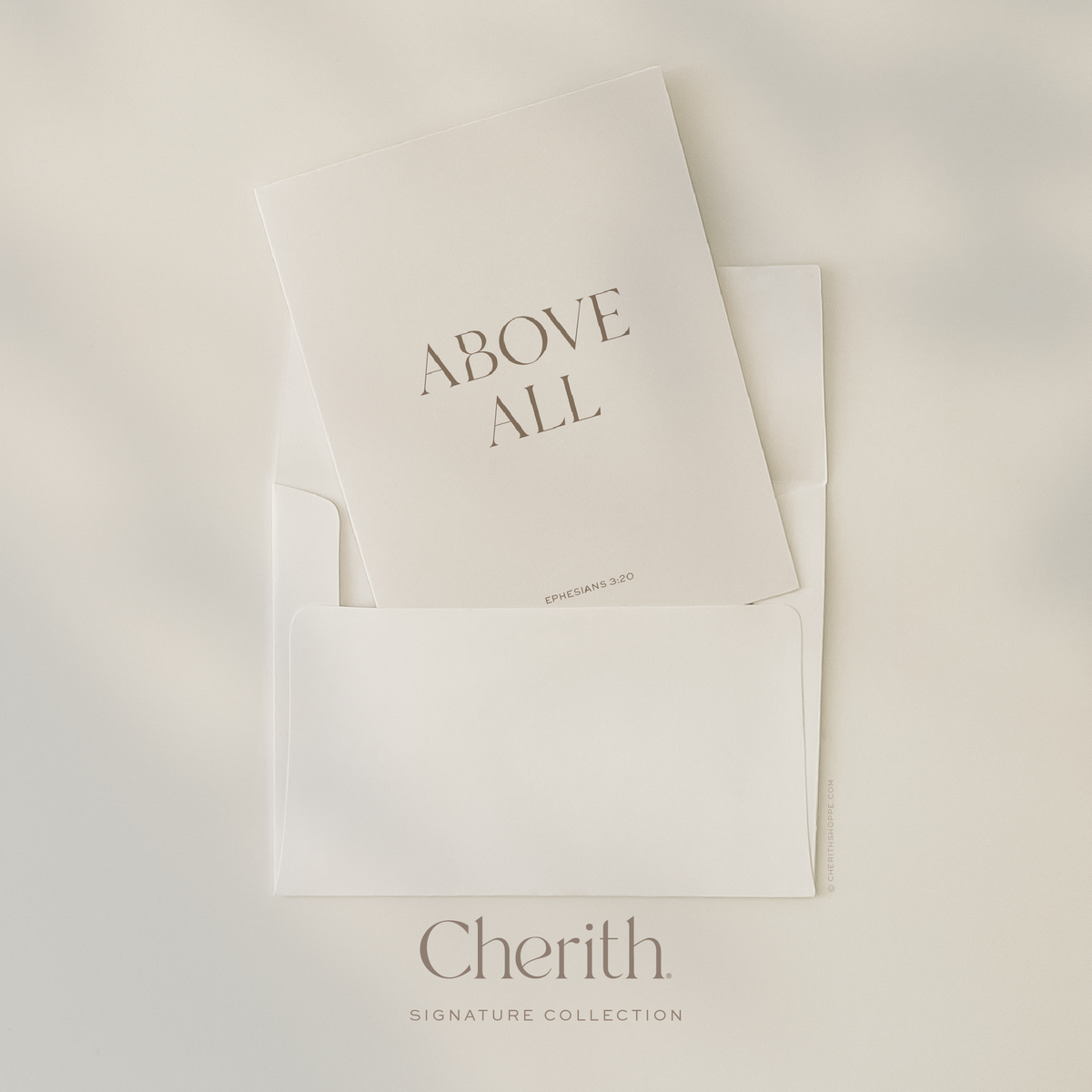 Cherith® | Modern Christian Stationery | Bible Verse | Greeting Card