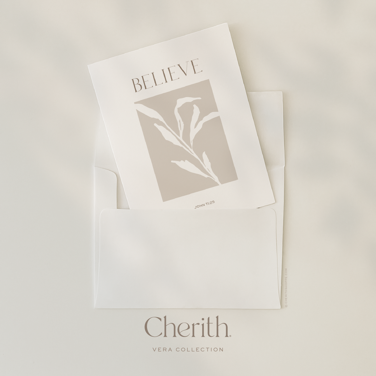 Cherith® | Modern Christian Stationery | Bible Verse | Greeting Card