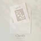 Abide John 15:5 card, tucked into an envelope, by Cherith.