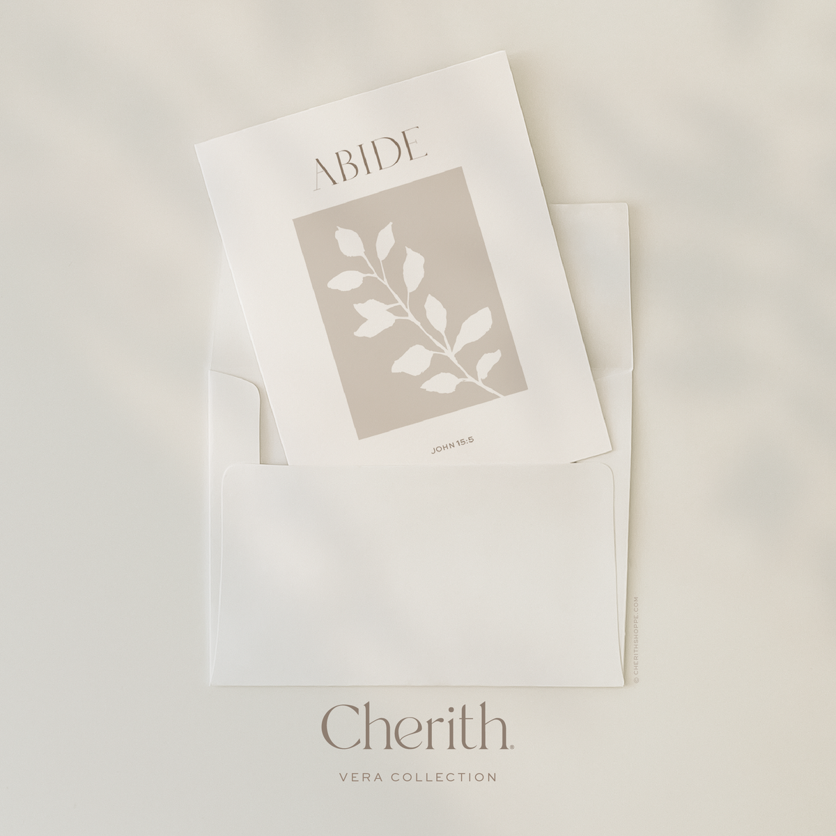 Cherith® | Modern Christian Stationery | Bible Verse | Greeting Card