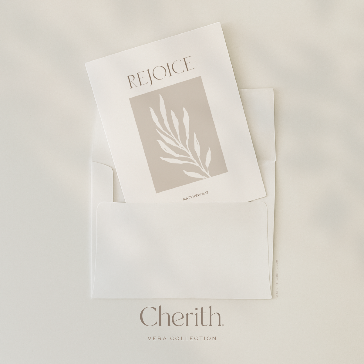 Cherith® | Modern Christian Stationery | Bible Verse | Greeting Card