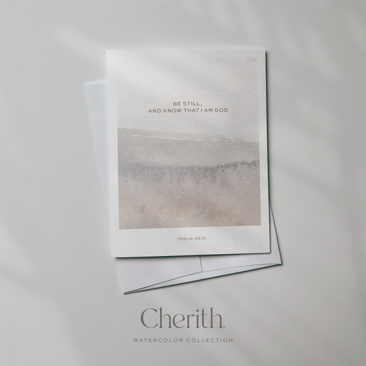 Cherith® | Modern Christian Stationery | Bible Verse | Greeting Card