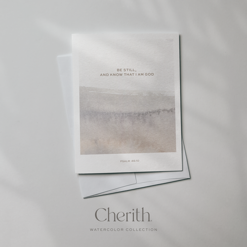Cherith® | Modern Christian Stationery | Bible Verse | Greeting Card