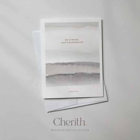 Cherith | Modern Christian Stationery | Greeting Card | Bible Verse